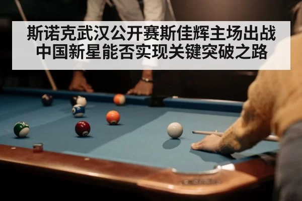 snooker player cue